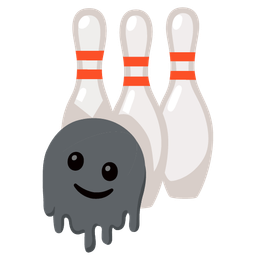melting face and bowling