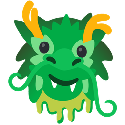 melting face and dragon