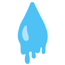 melting face and droplet