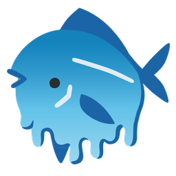 melting face and fish