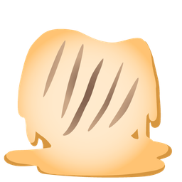 melting face and flatbread