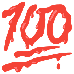 melting face and hundred points