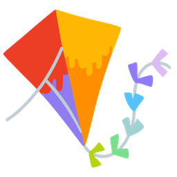 melting face and kite