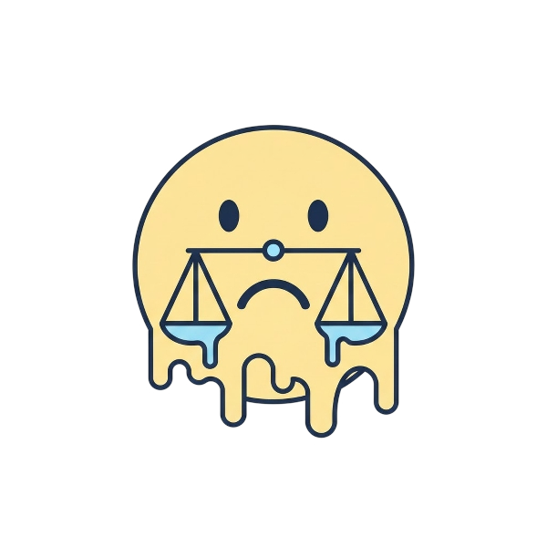 Melting face and Libra