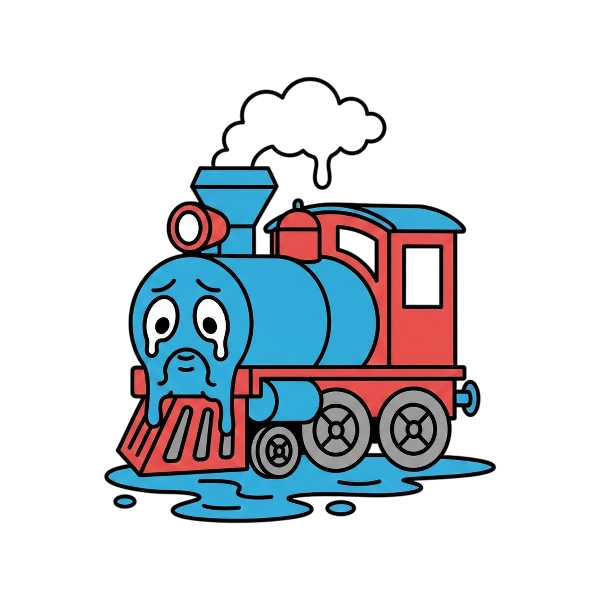 Melting face and Locomotive