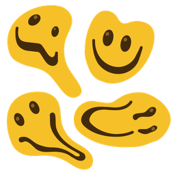 melting face and melting face