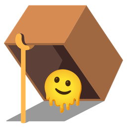 melting face and mouse trap