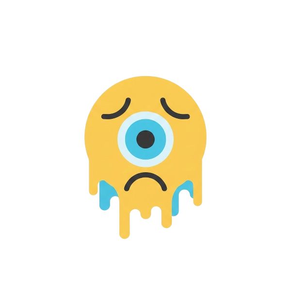 Melting face and Nazar amulet