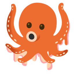 melting face and octopus