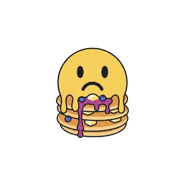 Melting face and Pancakes