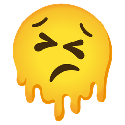 melting face and persevering face