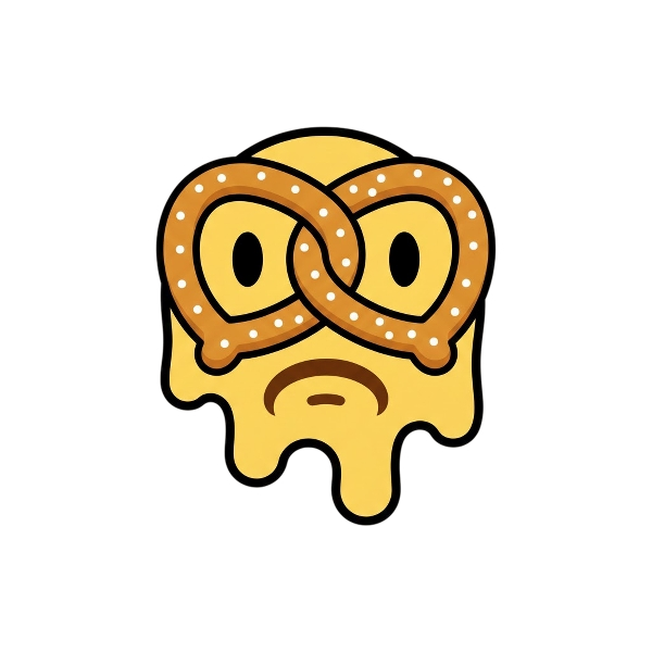 Melting face and Pretzel