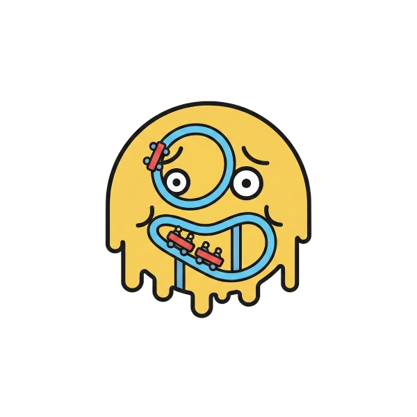 Melting face and Roller coaster