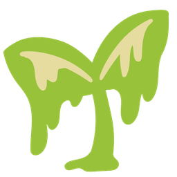 melting face and seedling