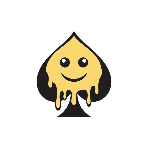 Melting face and Spade suit