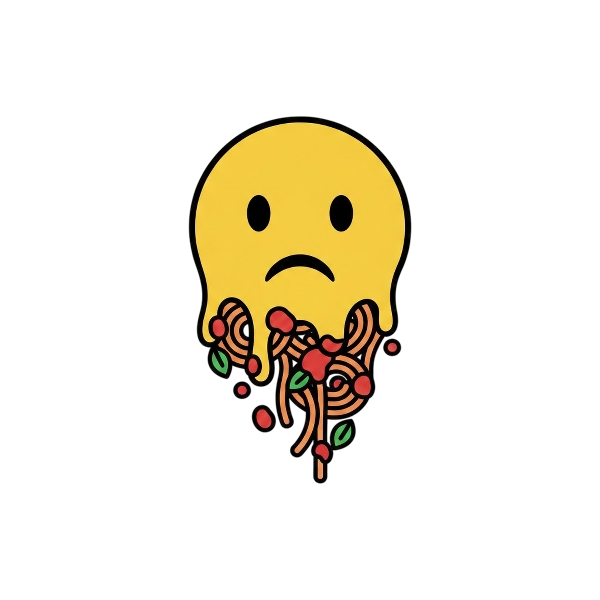 Melting face and Spaghetti