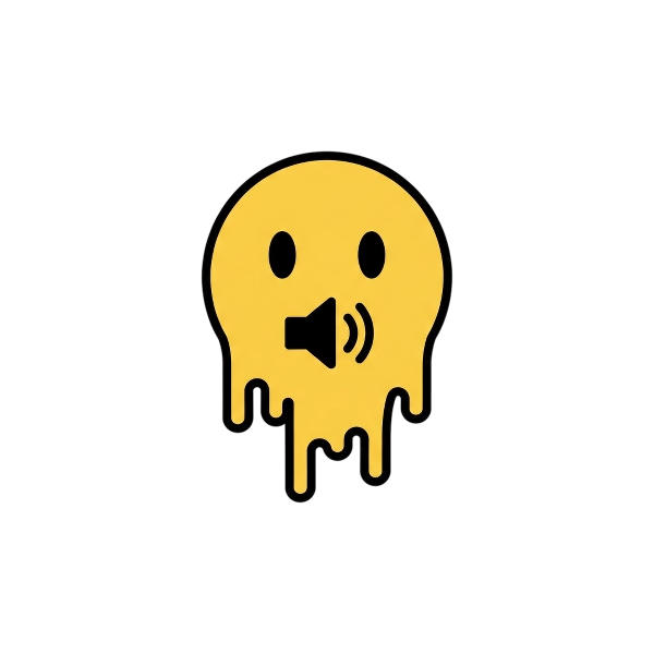 Melting face and Speaker low volume