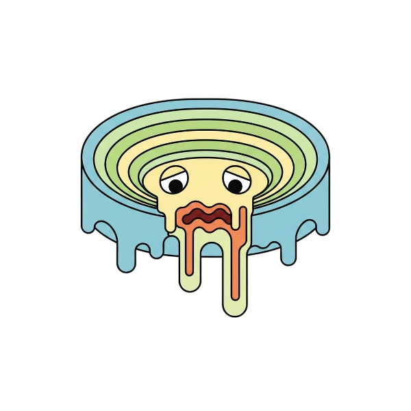 Melting face and Stadium