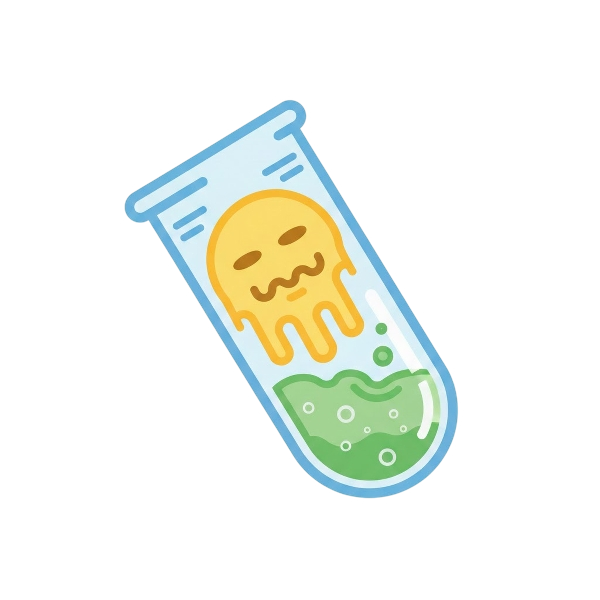 Melting face and Test tube