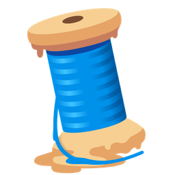 melting face and thread