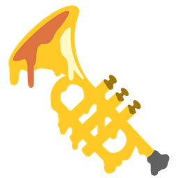 melting face and trumpet