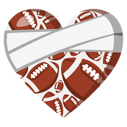 mending heart and american football