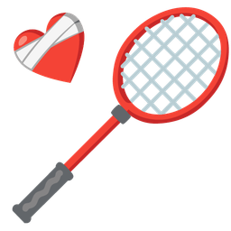 mending heart and badminton
