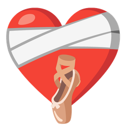 mending heart and ballet shoes
