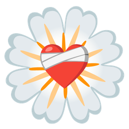 mending heart and blossom