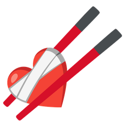 mending heart and chopsticks