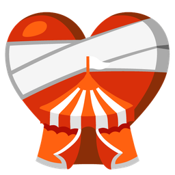 mending heart and circus tent