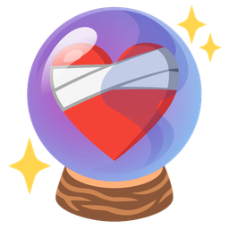 mending heart and crystal ball