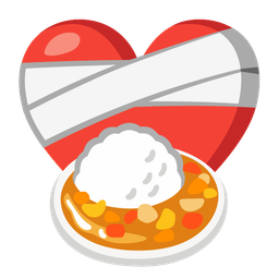 mending heart and curry rice