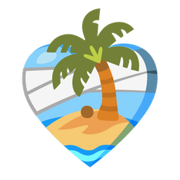 mending heart and desert island