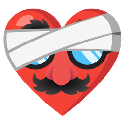 mending heart and disguised face