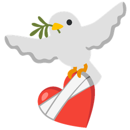 mending heart and dove