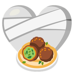 mending heart and falafel