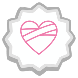 mending heart and fish cake with swirl