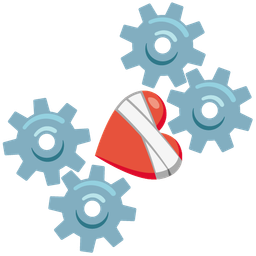 mending heart and gear