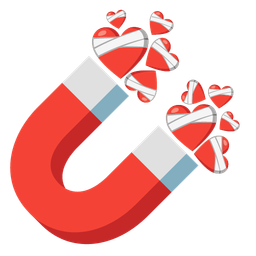 mending heart and magnet