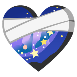 mending heart and milky way