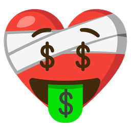 Mending heart and Money-mouth face