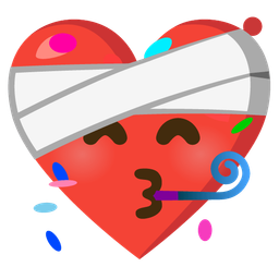 mending heart and partying face