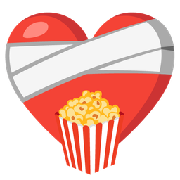mending heart and popcorn