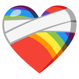 mending heart and rainbow