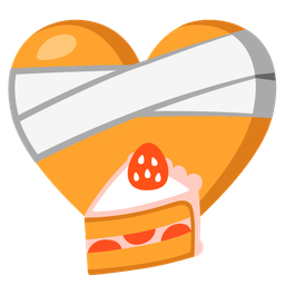 mending heart and shortcake