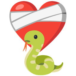 mending heart and snake