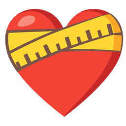 mending heart and straight ruler