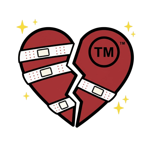 Mending heart and Trade mark