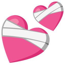 mending heart and two hearts